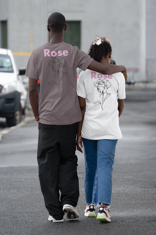 T-shirt Rose Unisexe